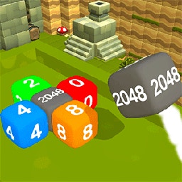 2048 Cube Merge Block